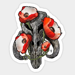 Poppies&Mythosaur Sticker